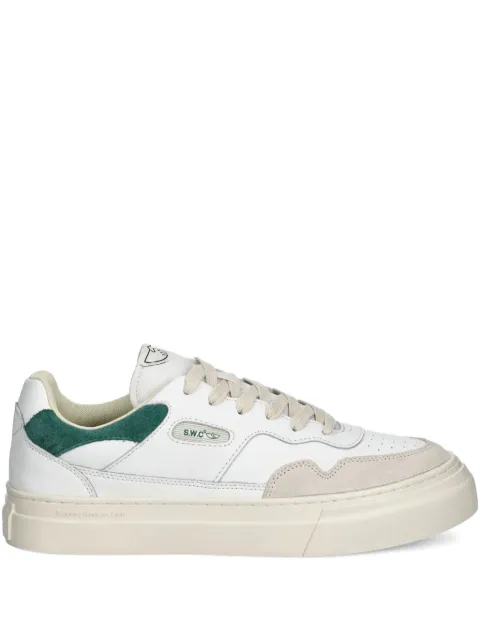 Stepney Workers Club Pearl leather panel trainers White YA20560