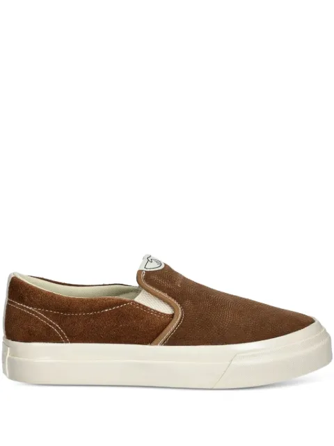Stepney Workers Club suede slip-on sneakers Brown YA03204