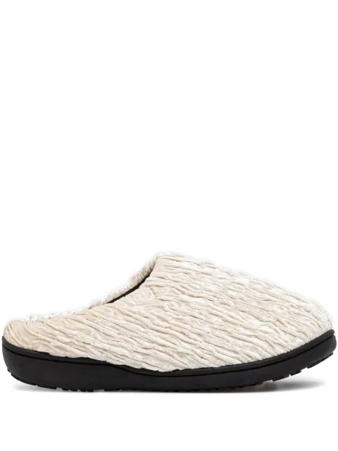 SUBU textured velvet mules Neutrals HR05