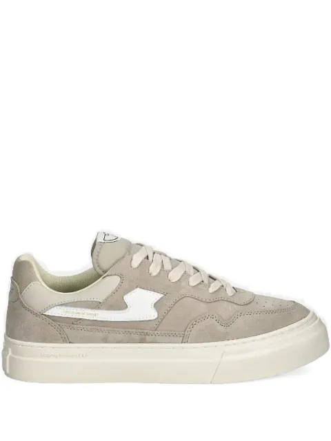 Stepney Workers Club suede leather sneakers Grey YA23535