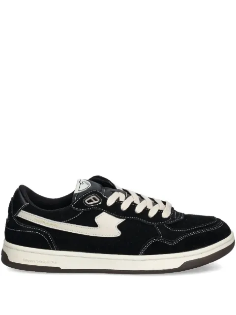 Stepney Workers Club suede lace-up sneakers Black YQ02015