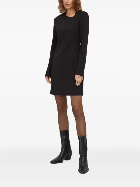 Tiger of Sweden long-sleeve panelled mini day dress Black S69302081