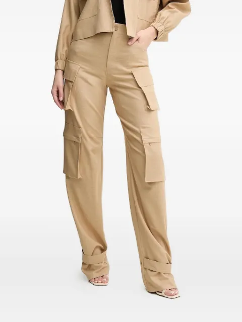 SIMONA CORSELLINI button-fastening cargo pants Neutrals P25CPPA017