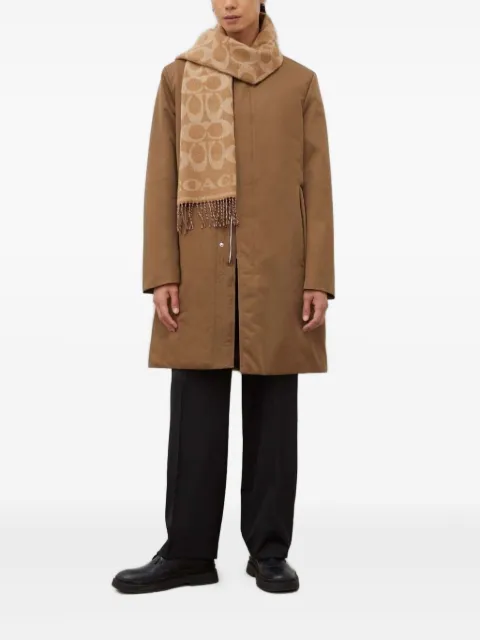 Tiger of Sweden zip-front puffer coat Brown T71910001