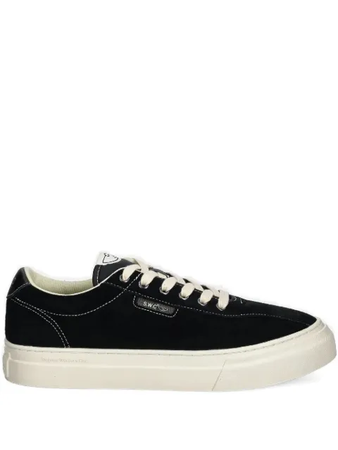 Stepney Workers Club suede leather sneakers Black YA21015