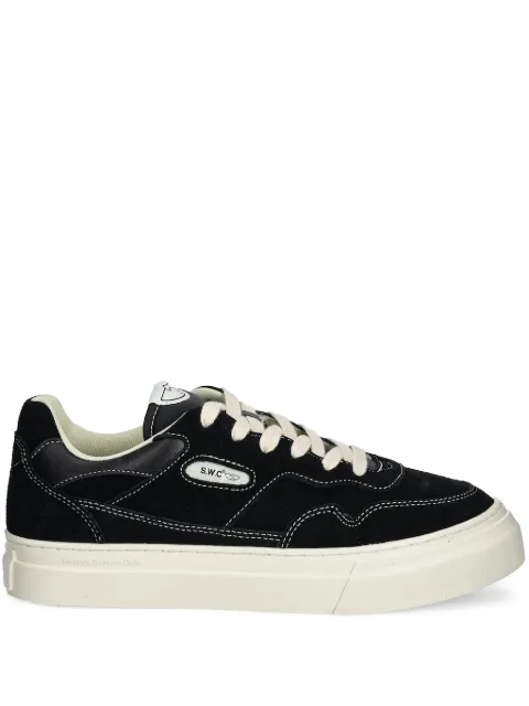 Stepney Workers Club suede leather sneakers Black YA20015