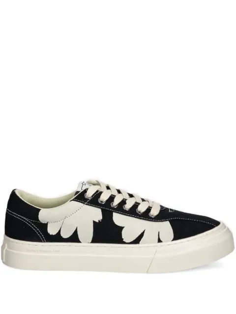 Stepney Workers Club flower-print sneakers Black YA26142
