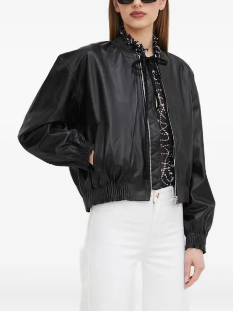 Silvian Heach Colonia star-print blouse Black GPP24343BL