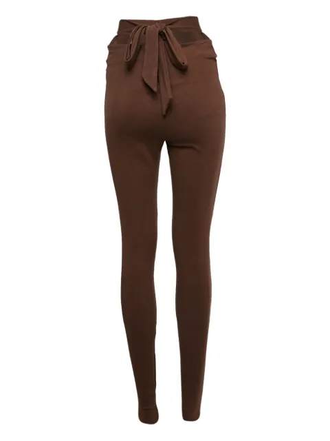 LPA 2024 cut-out trousers Brown 1071437