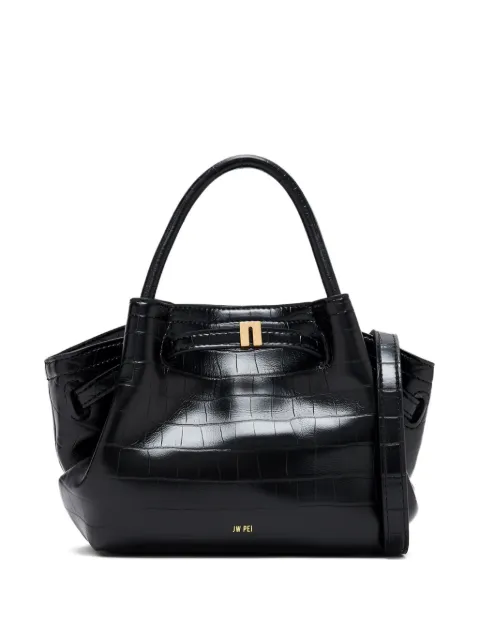 JW Pei Hana croc-effect mini tote bag Black LSJH306A0313W