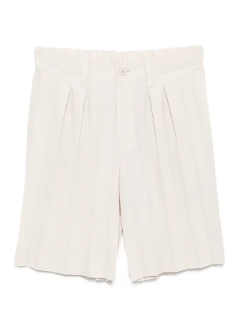 Homme Plissé Issey Miyake edge-ensemble shorts Neutrals HP56FF263