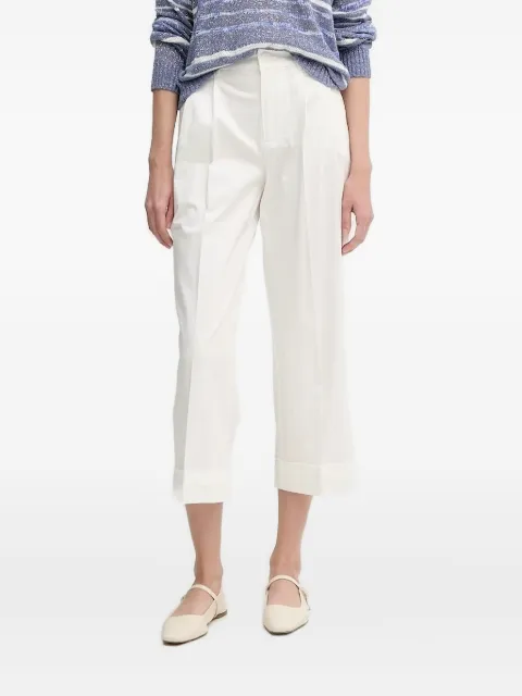 Pedro Del Hierro elastic-waist cuffed trousers White 7609767
