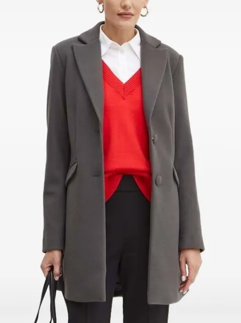 Silvian Heach button-fastening coat Grey GPA24392CP