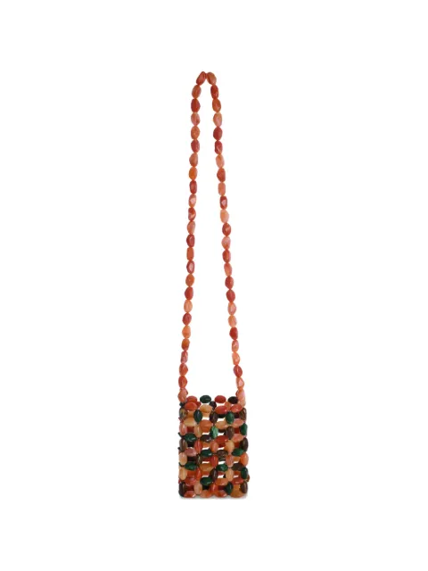 0711 gina beaded mini bag Orange 0711FW2569