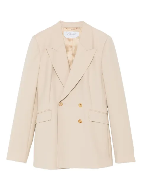 Gabriela Hearst double-breasted blazer Neutrals X005122W105