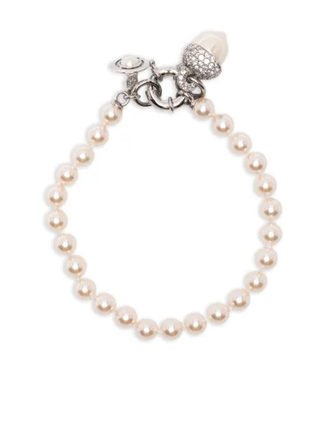 Vivienne Westwood acorn-charm bracelet Silver 6103008YP373