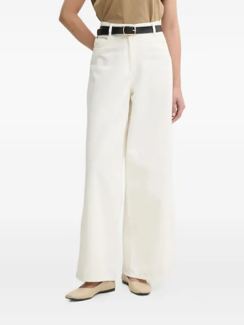 Sessùn high-waisted wide-leg jeans White 24207028