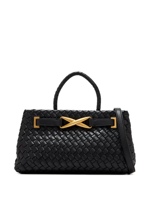 JW Pei Elora woven tote bag Black 8T0211
