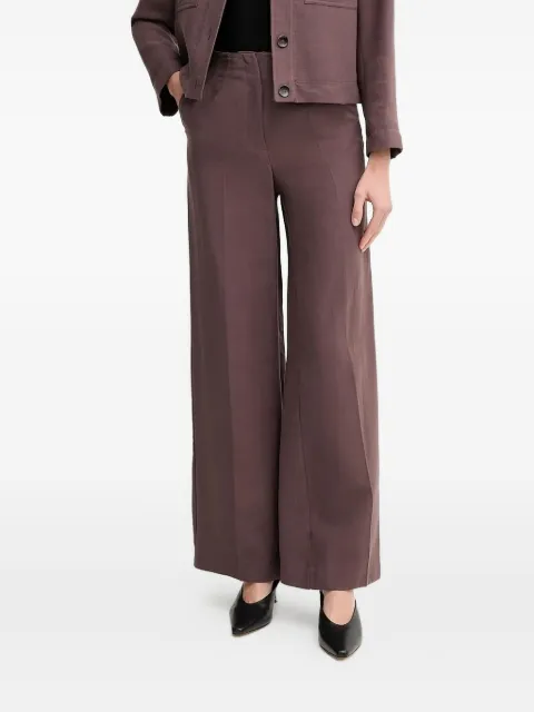 Pedro Del Hierro wide-leg trousers Brown 7609762