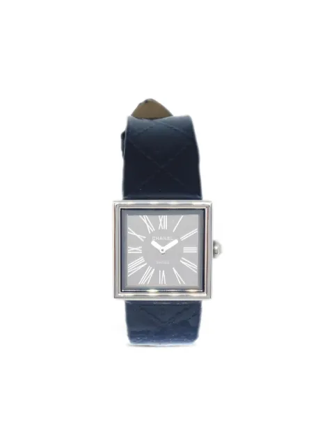 CHANEL Pre-Owned 1990-2000s Mademoiselle 22mm Silver 227500