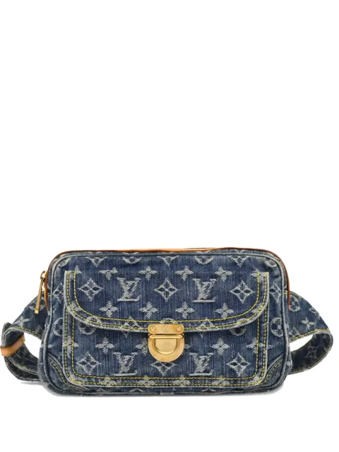 Louis Vuitton Pre-Owned 2007 Monogram denim belt bag Blue 194818