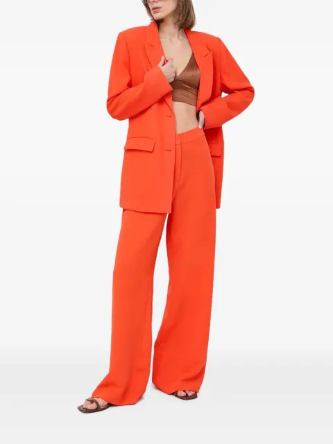 Notes du Nord single-breasted blazer Orange 13080