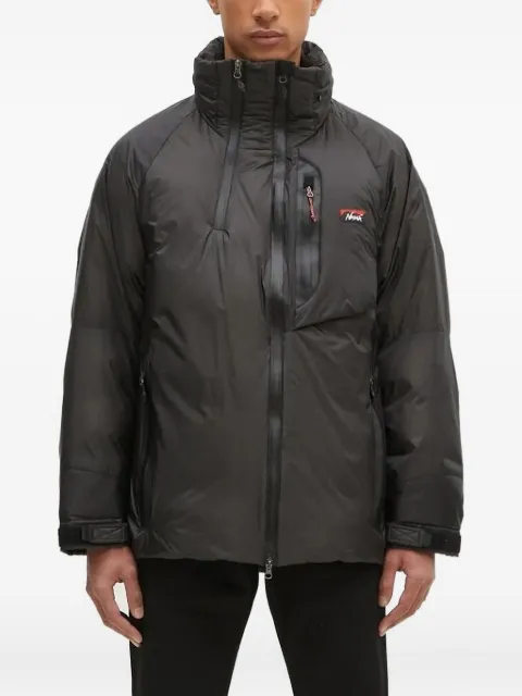 NANGA high-neck zipped jacket Black ND24411A101A