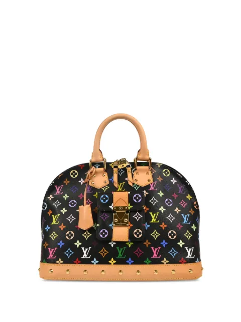 Louis Vuitton Pre-Owned x Takashi Murakami 2013 Alma GM tote bag Black 194840