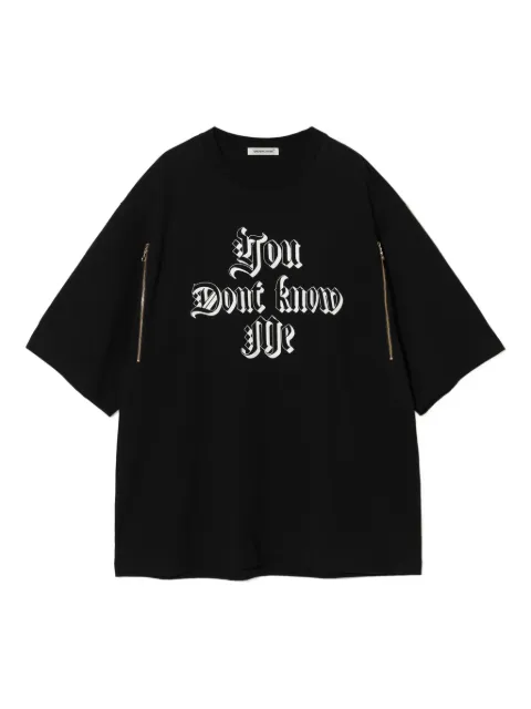 Undercover graphic-printed T-shirt Black UP2E4811