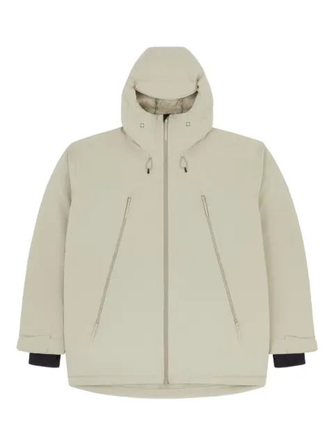 MM6 Maison Margiela X Salomon hooded zip-front jacket Neutrals SH0AM0067M35594