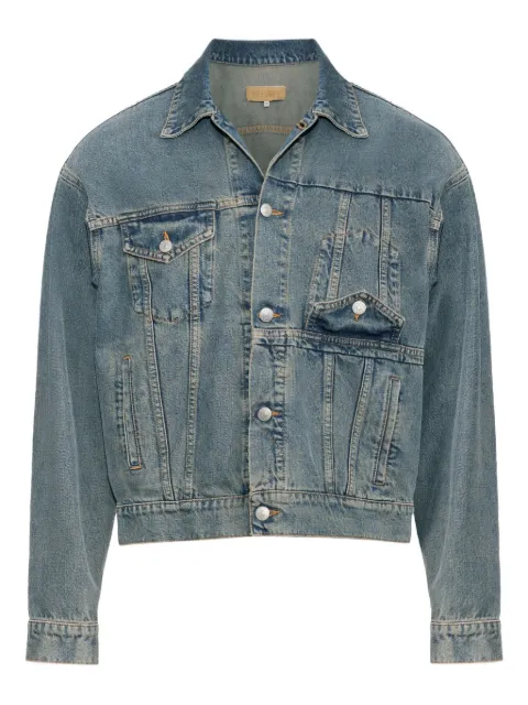 MM6 Maison Margiela flap-pocket denim jacket Blue SH0AM0055S30844
