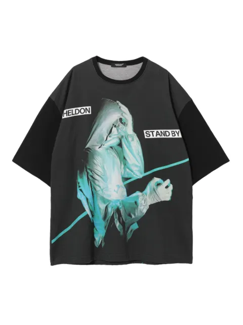 Undercover graphic-print cotton T-shirt Black UC2E48133