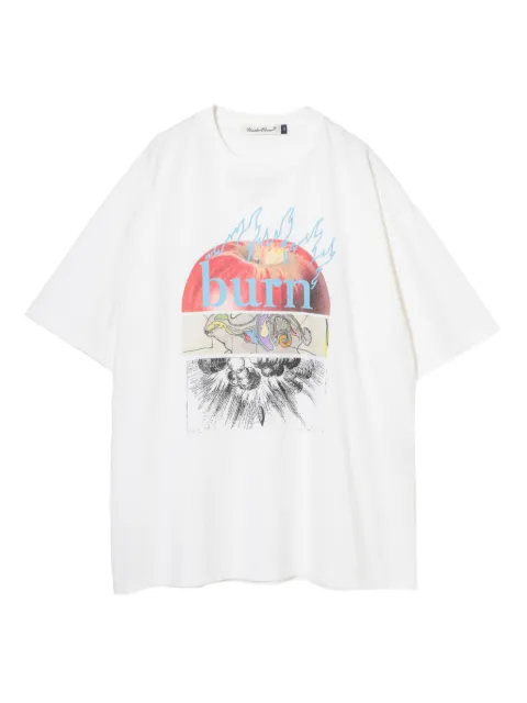 Undercover apple-print T-shirt White UC2E3801