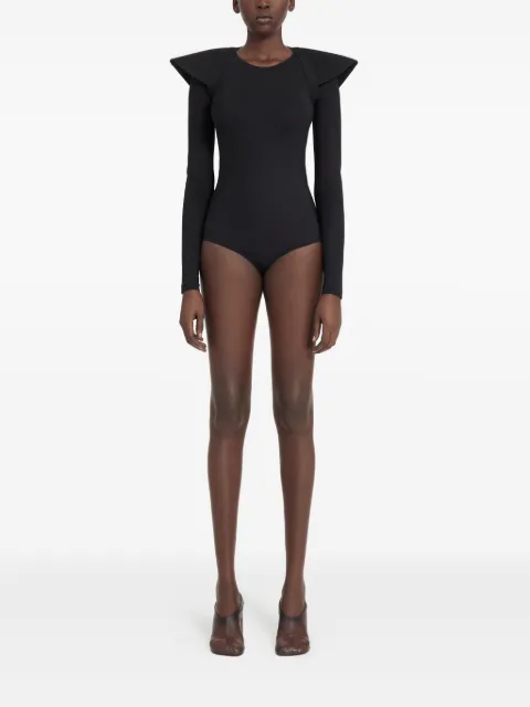 MM6 Maison Margiela shoulder-padded shrug Black S62TH0048S20518
