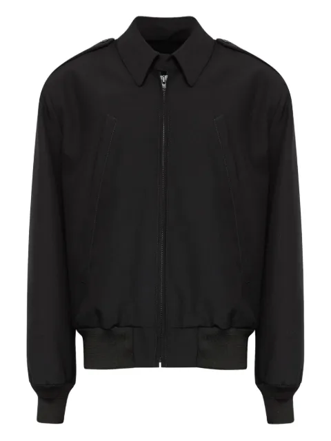 MM6 Maison Margiela collared wool jacket Black SH2AM0036M35653