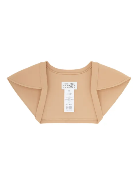 MM6 Maison Margiela shoulder-pad shrug Neutrals S62TH0048S20518