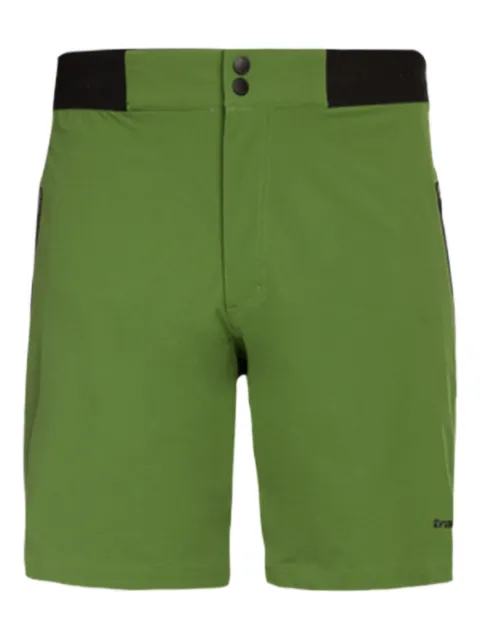 TRANGOWORLD Hornavan two-tone performance shorts Green PC010315