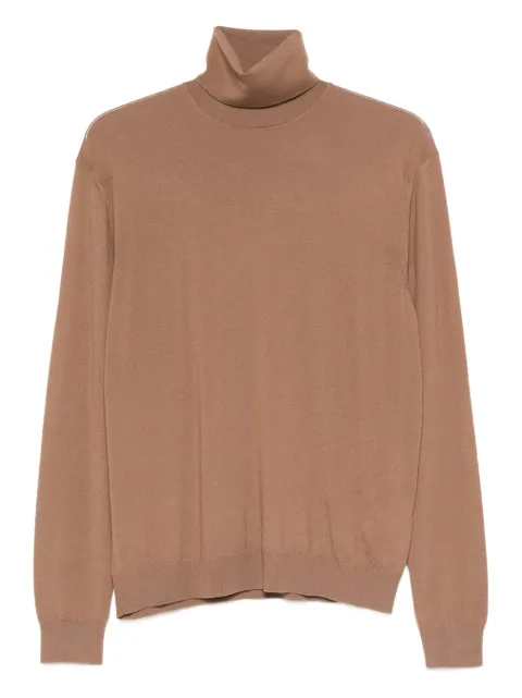 Malo roll-neck sweater Brown UMC004F2Z10