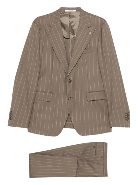 Tagliatore pinstripe-print suit Neutrals 2SVS26B11AI120163ET842