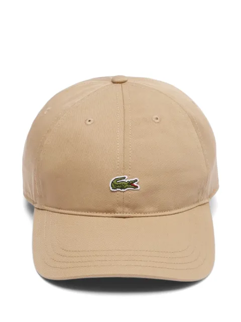 Lacoste crocodile-embroidered baseball cap Neutrals RK049102S
