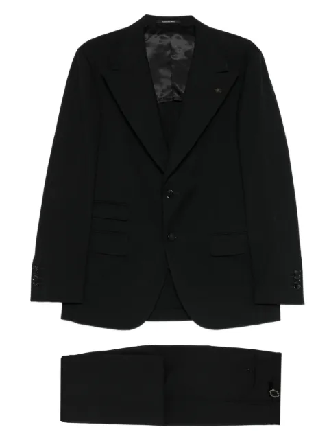 LUIGI BIANCHI MANTOVA single-breasted notched-lapel suit Black 5452027481