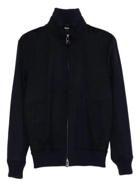 Kired ribbed-knit zip-up jacket Black CONGAW82110RONDE08UNICO