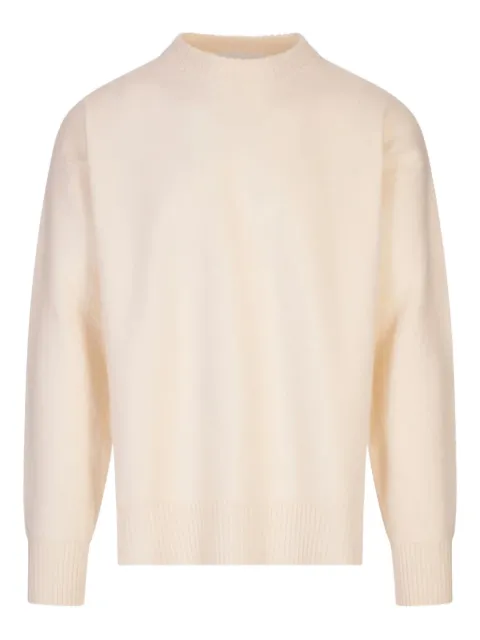 Jil Sander crew-neck wool jumper Neutrals J21GP0003J14603107
