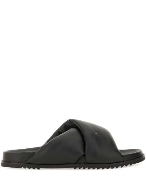 Rick Owens padded sandals Black RU01E5800LLP