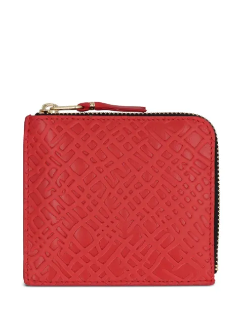 Comme Des Garçons Wallet classic leather wallet Red SA3100ER