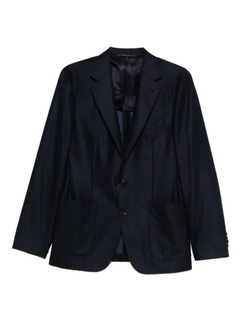 Canali two-button wool blazer Blue 24275L8RCU00034