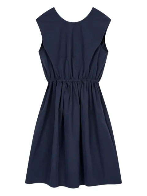 TOMBOY twisted gathered dress Blue 9105241203