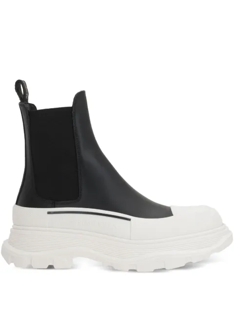 Alexander McQueen 50mm Tread Slick chelsea boots Black 635714WIAGY