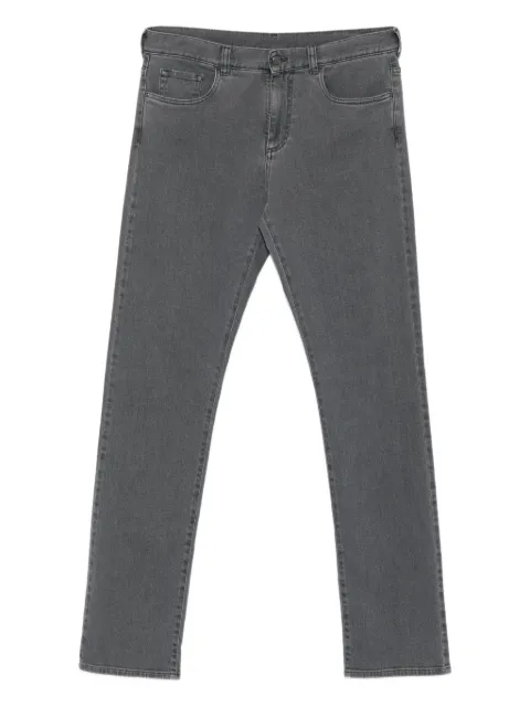 Canali cotton-blend jeans Grey 91719PX01028