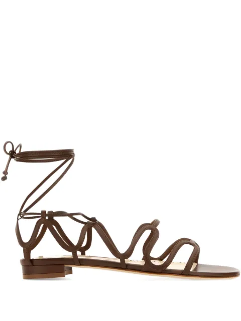 Manolo Blahnik Fawda sandals Brown FAWDAFLAT1252840